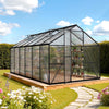 Vevor Greenhouse 8 x 14 Ft. Polycarbonate with Adjustable Vent Lockable Door New
