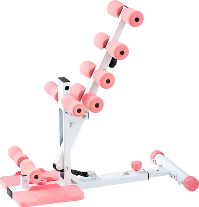 Vevor Squat Machine Deep Glutes Trainer Pink + White New