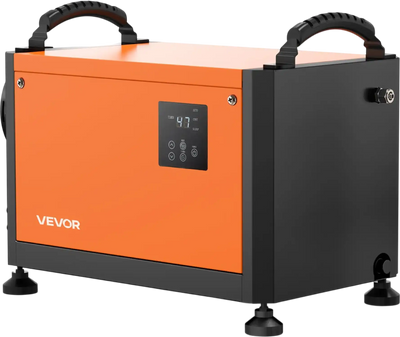 Vevor Commercial Dehumidifier with Pump 70 Pints Auto Defrost/Drainage New