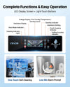 Vevor Commercial Ice Cream Machine 20-28 L/Hr 3-Flavor with Two 6L Hoppers New