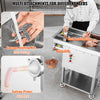 Vevor Commercial Meat Grinder 22 Lbs/Min High Efficiency with Sausage Stuffer 2200W New