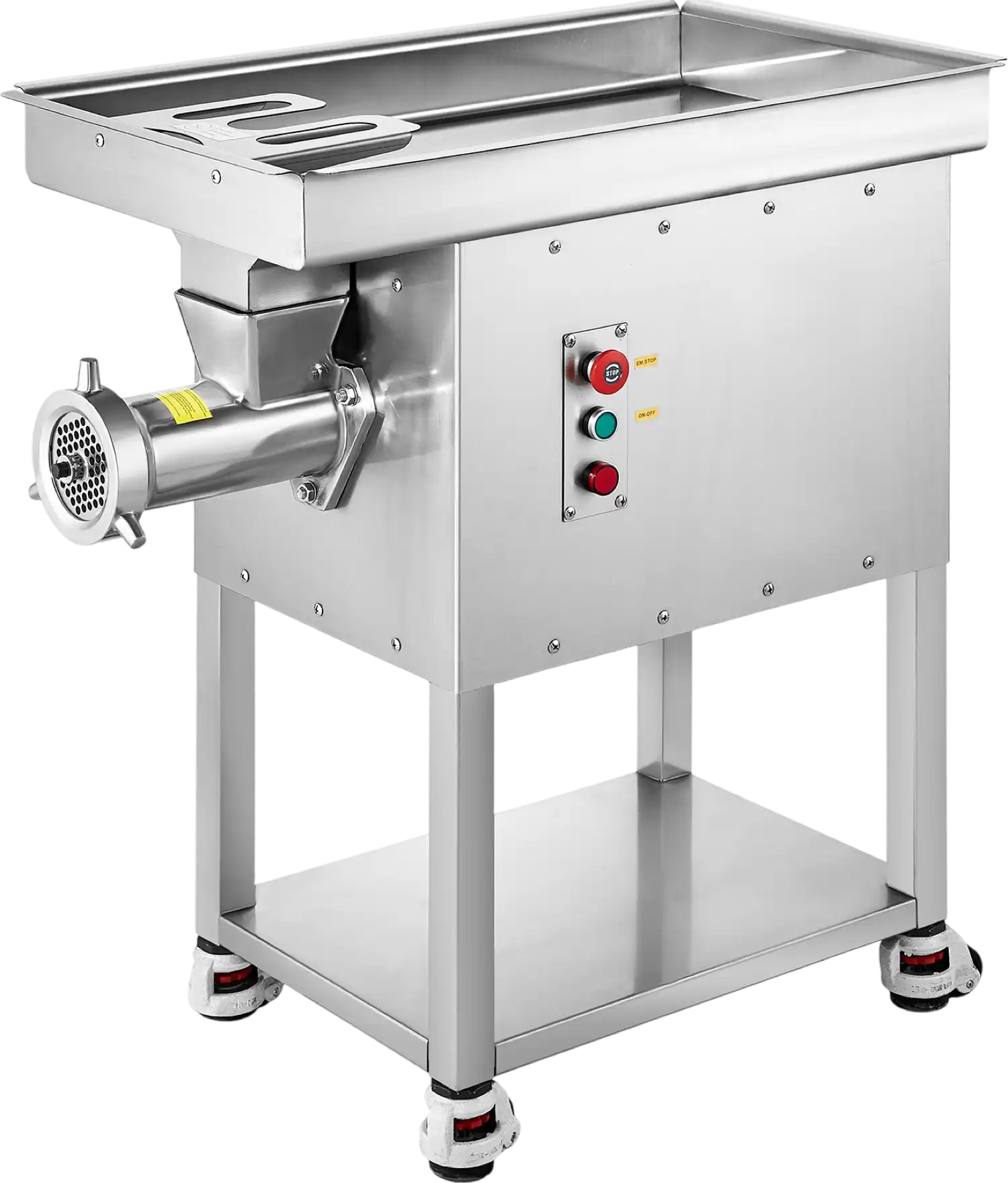 Vevor Commercial Meat Grinder 22 Lbs/Min High Efficiency with Sausage Stuffer 2200W New