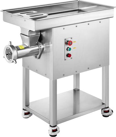 Vevor Commercial Meat Grinder 22 Lbs/Min High Efficiency with Sausage Stuffer 2200W New