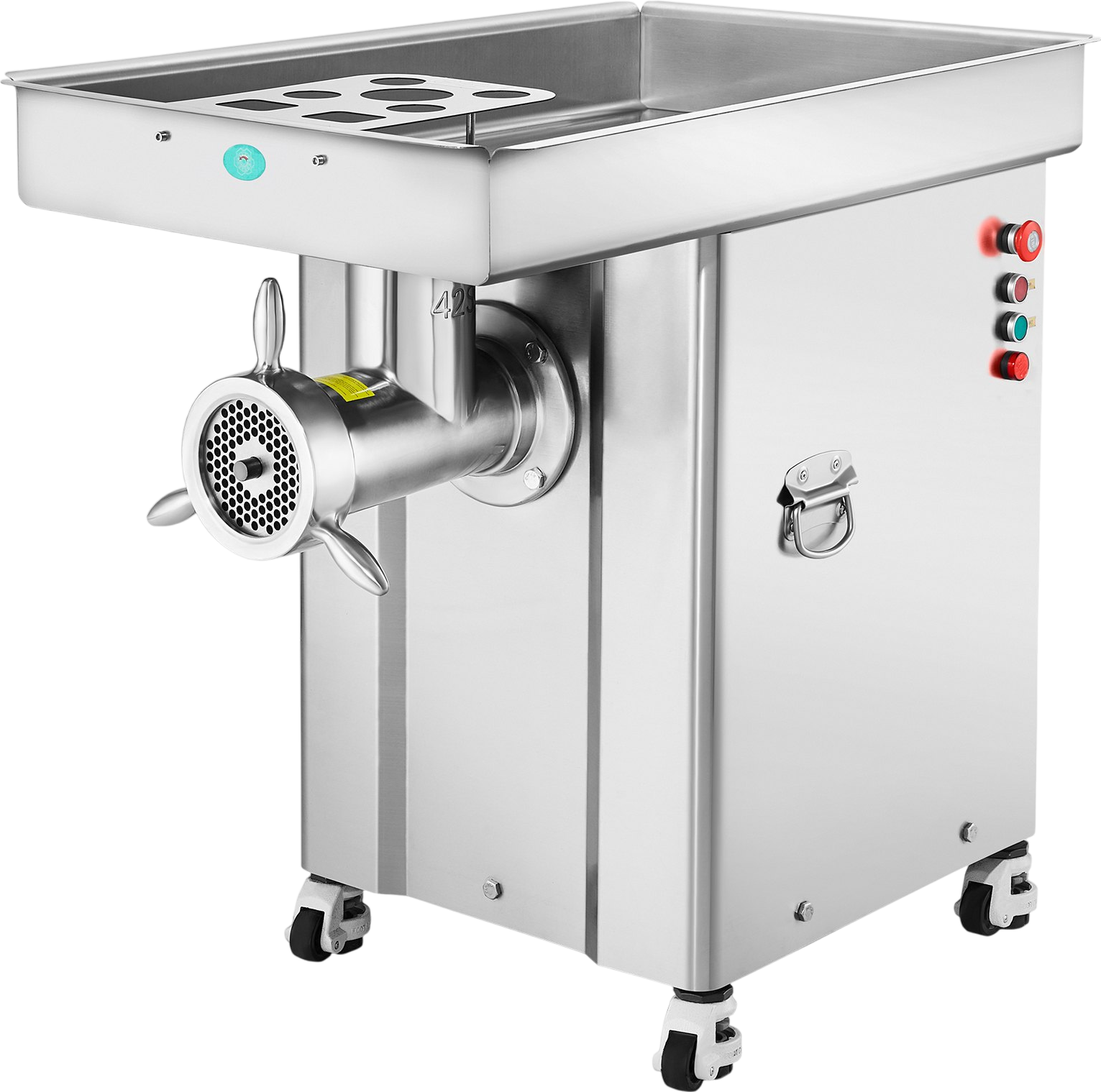 Vevor Commercial Meat Grinder 36.7 Lbs/Min High Efficiency with Sausage Stuffer 4000W New