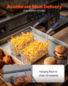 Vevor Commercial Deep Fryer 3-Burner 40 lbs Capacity Natural Gas with Dual Baskets New