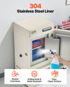Vevor Lab Freezer 28L Ultra Low Temperature -40°F to -123°F Adjustable 450W New