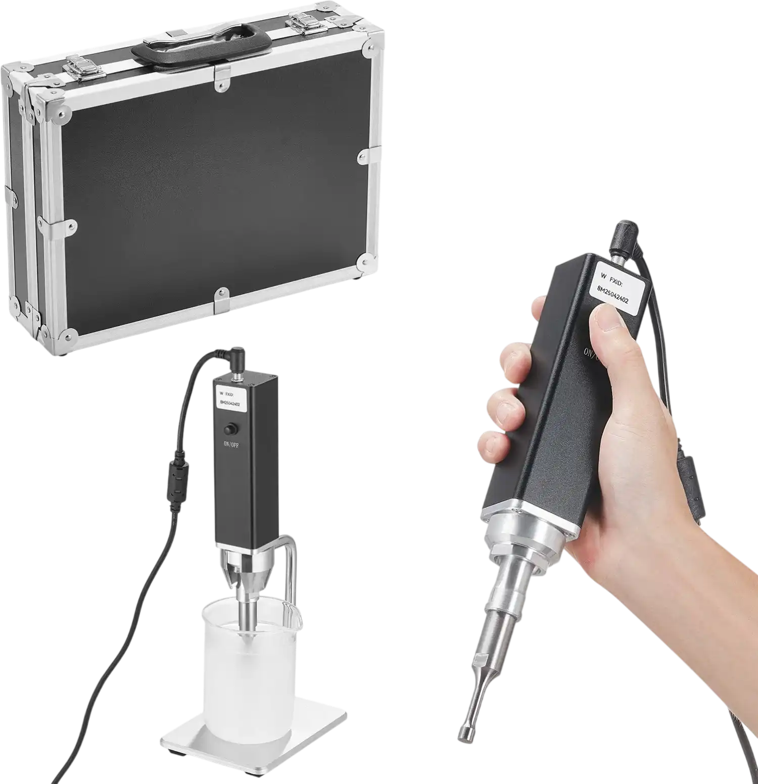 Vevor Ultrasonic Homogenizer Handheld/Desktop 50-300ml Capacity with Stand New
