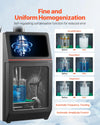 Vevor Ultrasonic Homogenizer Mixer with Timer Pulse Modes 20KHz Frequency 2000W New