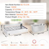 Vevor Commercial Food Warmer 9-Pan Steam Table with Glass Shield 1500W New