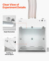 Vevor Ducted Fume Hood 31.7" x 23.6" x 27.5" with LED Light G1 Pre-Filter New