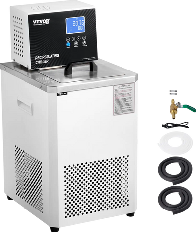 Vevor Laboratory Recirculating Chiller 6L Dual Circulation System 23°F - 212°F New