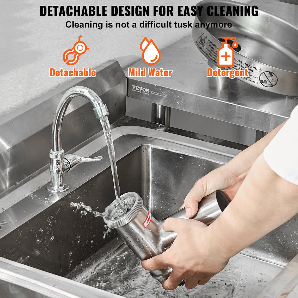 Vevor Commercial Meat Grinder Electric 9 Lbs/Min 550W New