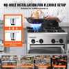 Vevor Countertop Gas Range Stove 4 Burners Propane Natural Gas New