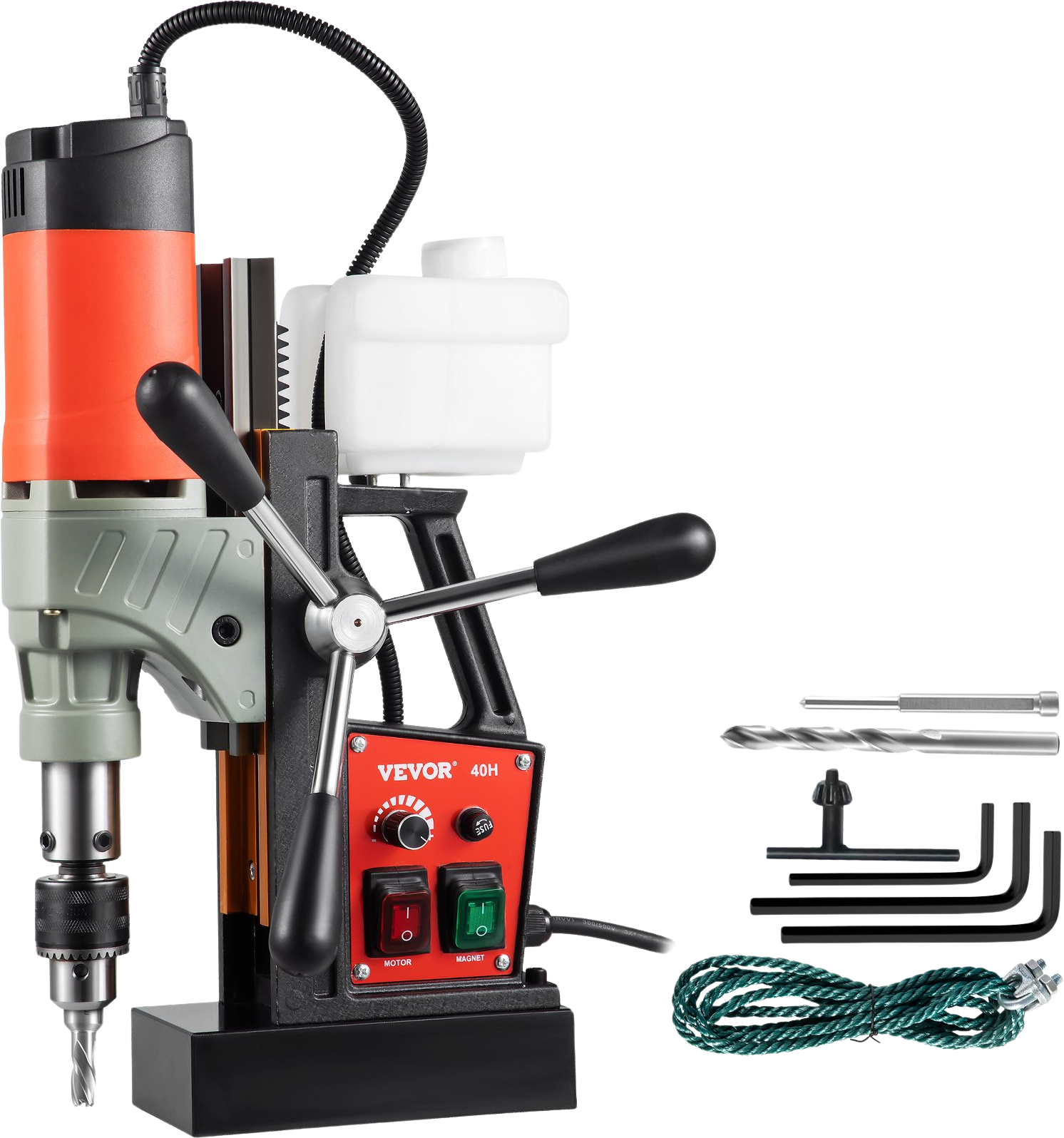 Vevor Magnetic Drill with Variable Speed 580RPM 1200W 1.57