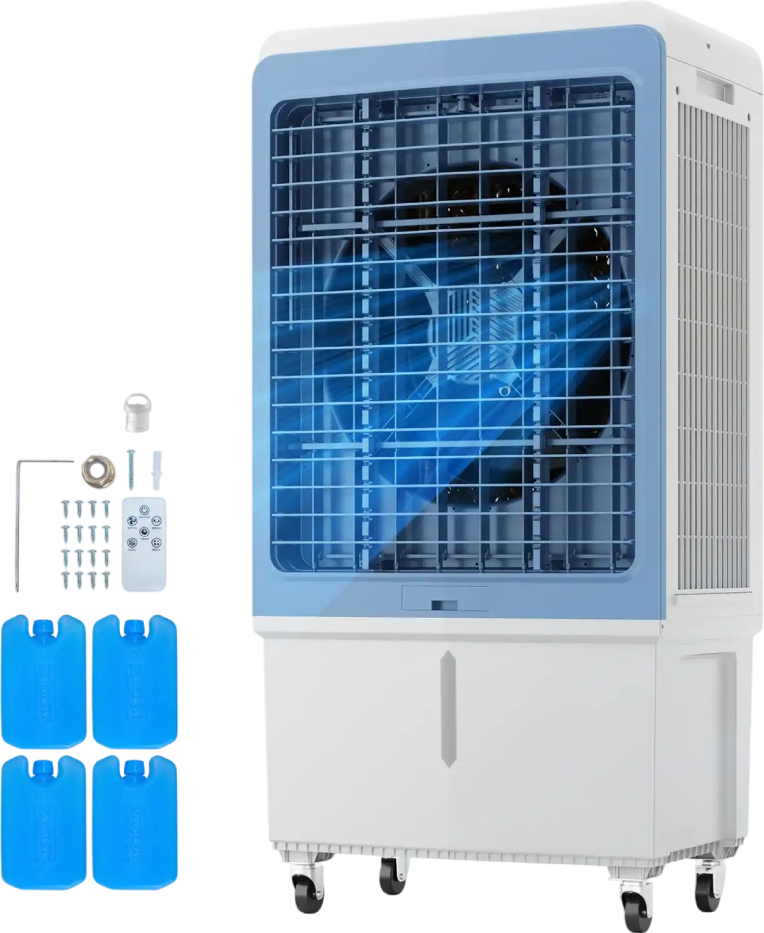 Vevor Evaporative Air Cooler 4129 CFM 12.7 Gal Indoor/Outdoor Adjustable Speed New