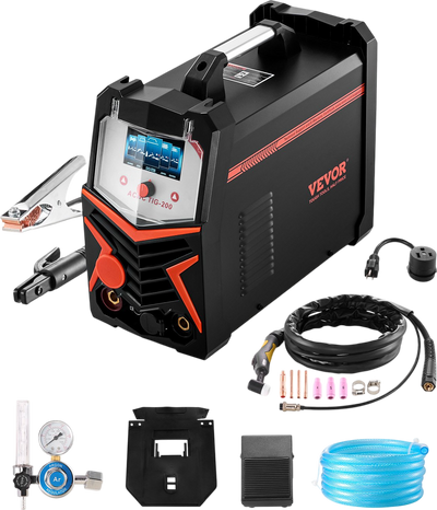 Vevor TIG Welder 6-in-1 AC/DC Welding Machine Pulse Spot MMA Stick New