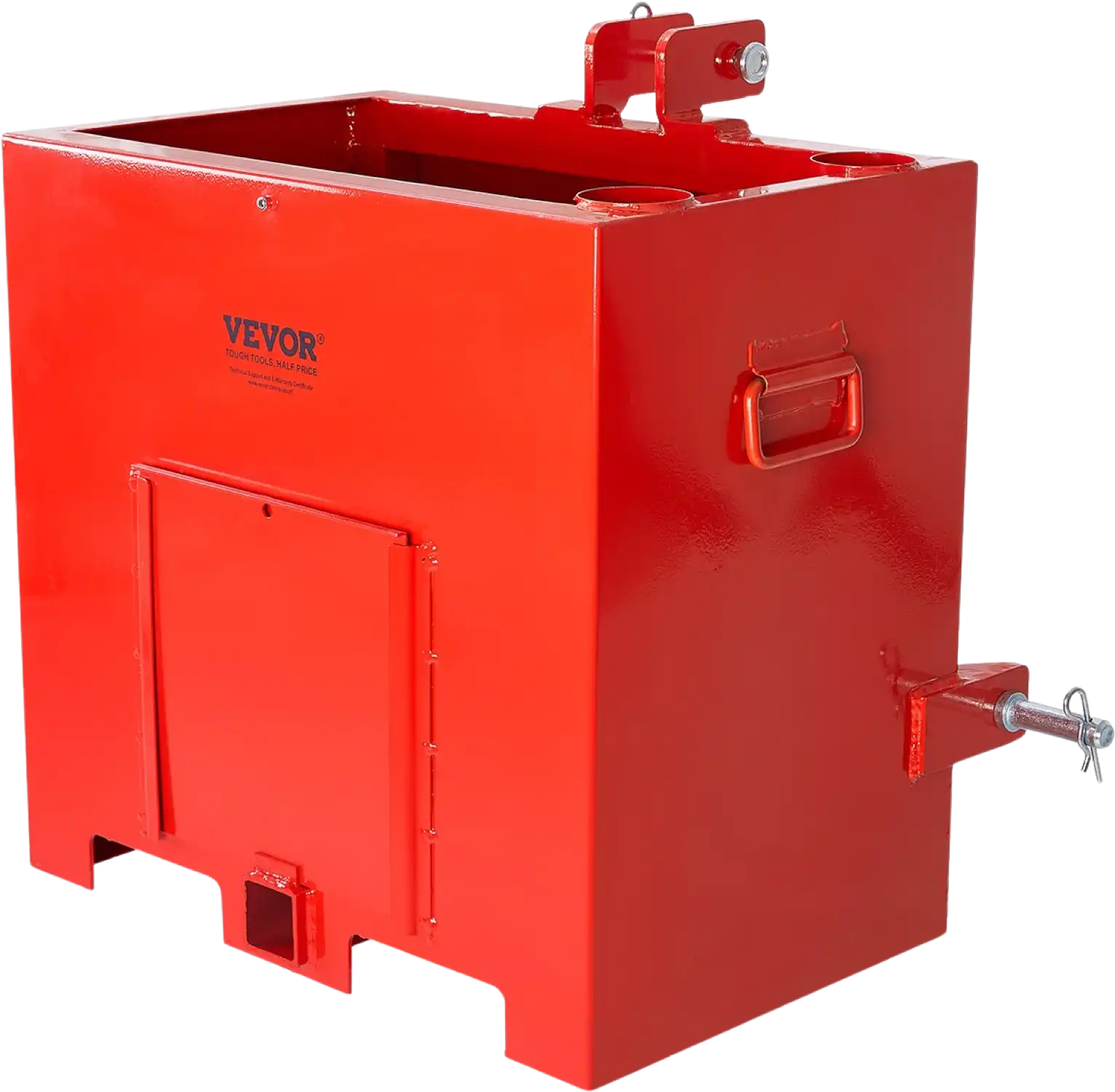 Kdvv Vevor Ballast Box 3-Point Category 1 Tractor 800 Lbs. Capacity fits 2 ...