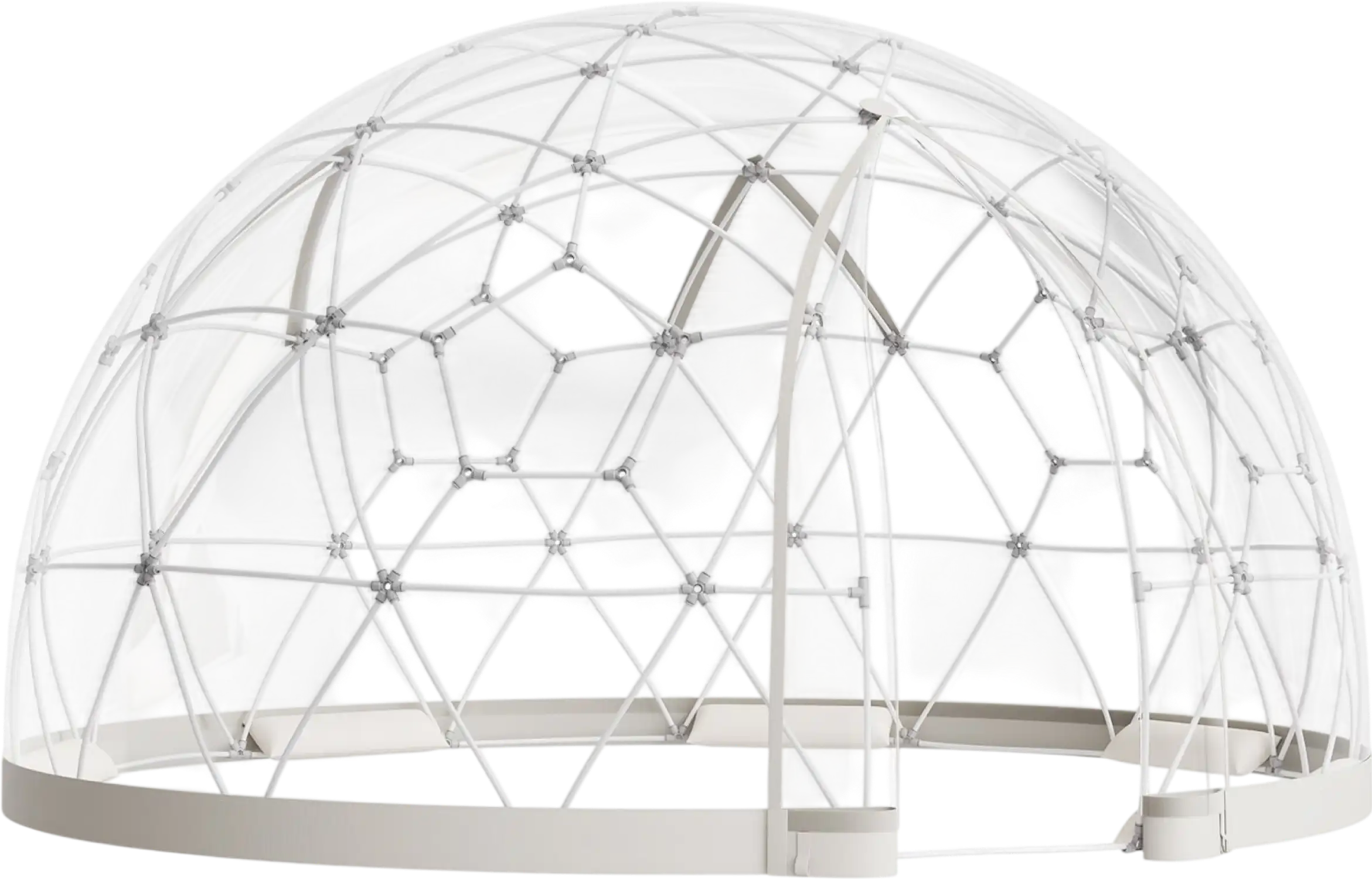 Vevor Garden Igloo 12 x 7.2 Ft Outdoor Geodesic Dome Greenhouse PVC New
