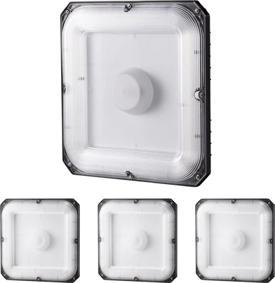 Vevor LED Canopy Lights 80W 8800LM Daylight White 5000K 4-Pack New