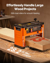 Vevor Wood Thickness Planer 13" Worktable with Spiral-Style Cutterhead 23500 RPM 2000W New