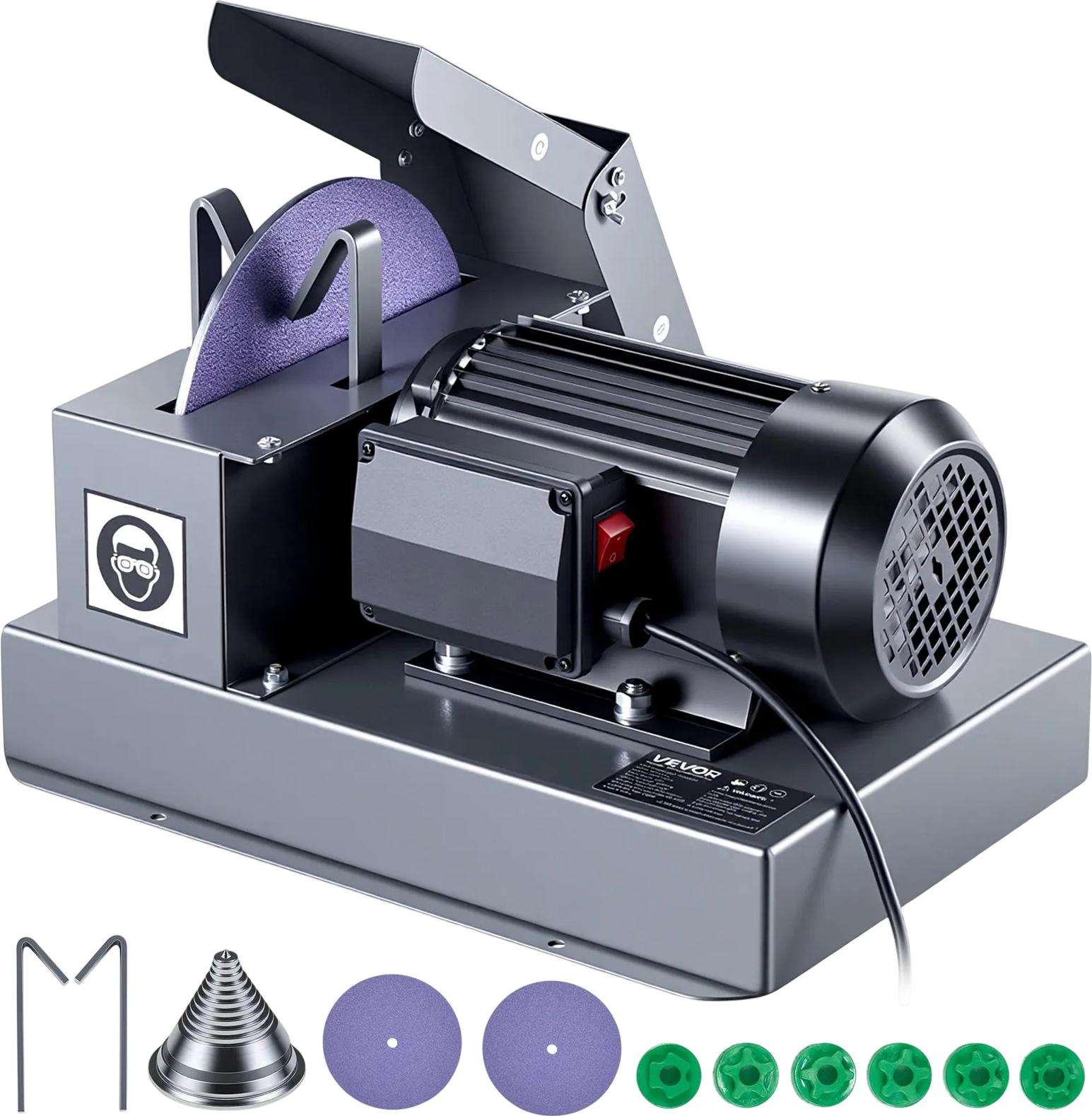 Vevor Lawn Mower Blade Sharpener with 9