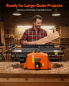 Vevor Spiral Benchtop Jointer 8 in. 2 HP 8500 RPM with 18-Blade Cutterhead New