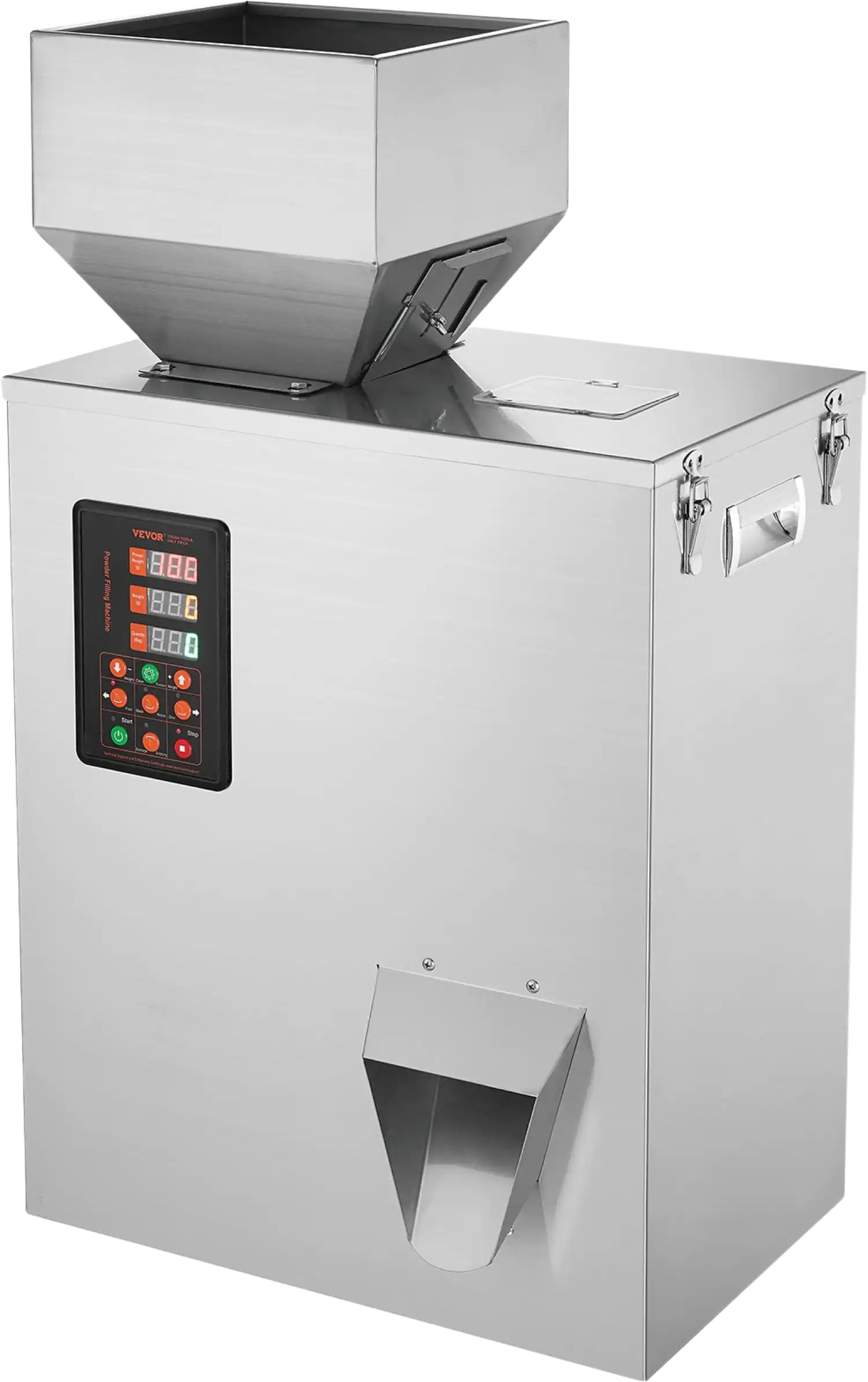 Vevor Powder Filling Machine 10-500g Automatic Particle Weighing Dispenser New