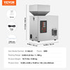 Vevor Powder Filling Machine 1-100g Automatic Particle Weighing Dispenser New