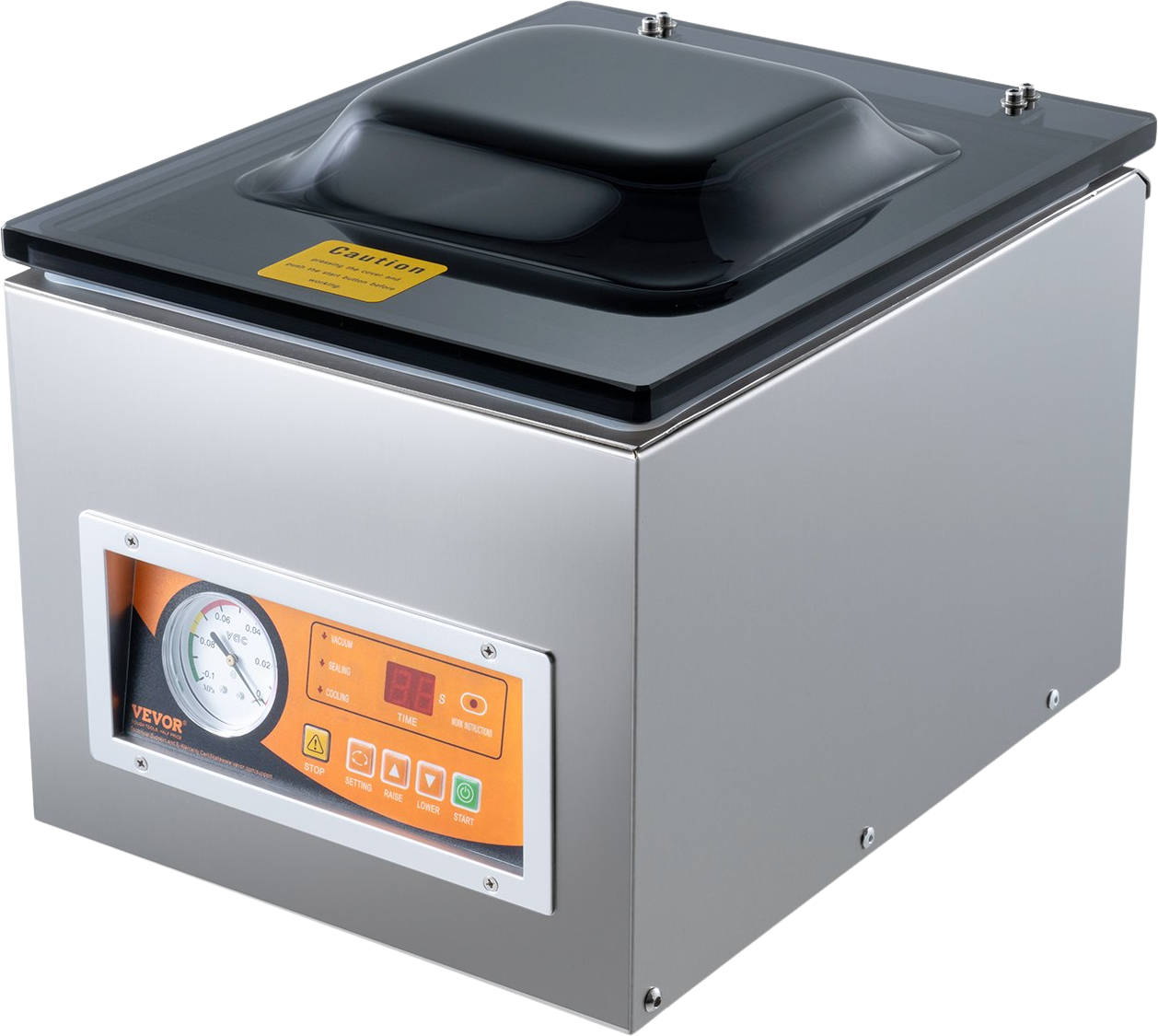 Vevor Chamber Vacuum Sealer 260W Packing Machine with 10.2