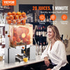 Vevor Commercial Orange Juicer 120W Stainless Steel Auto Feed 20 Oranges Per Minute New