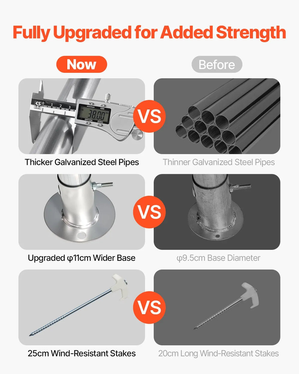 Vevor Outdoor Storage Shed 10 x 15 ft with Roll-up Door Waterproof New