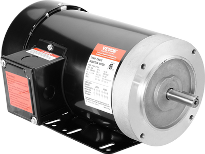 Vevor Induction Motor 2HP 3-Phase 3450 RPM AC 230V/460V CW/CCW Rotation New