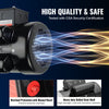 Vevor Motor Electric 1.5HP 1725 RPM CW/CCW Rotation 5/8" Keyed Shaft Single Phase AC115V/230V New