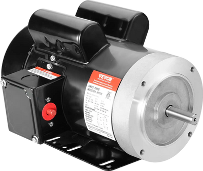 Vevor Electric Motor Single Phase 2HP 1725 RPM 115V/230V CW/CCW Rotation New