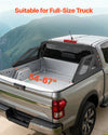Vevor Truck Bed Roll Bar Universal Chase Rack with Light for Full Size Pickup New