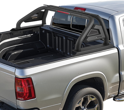 Vevor Truck Bed Roll Bar Universal Chase Rack with Light for Mid-Size Pickup New