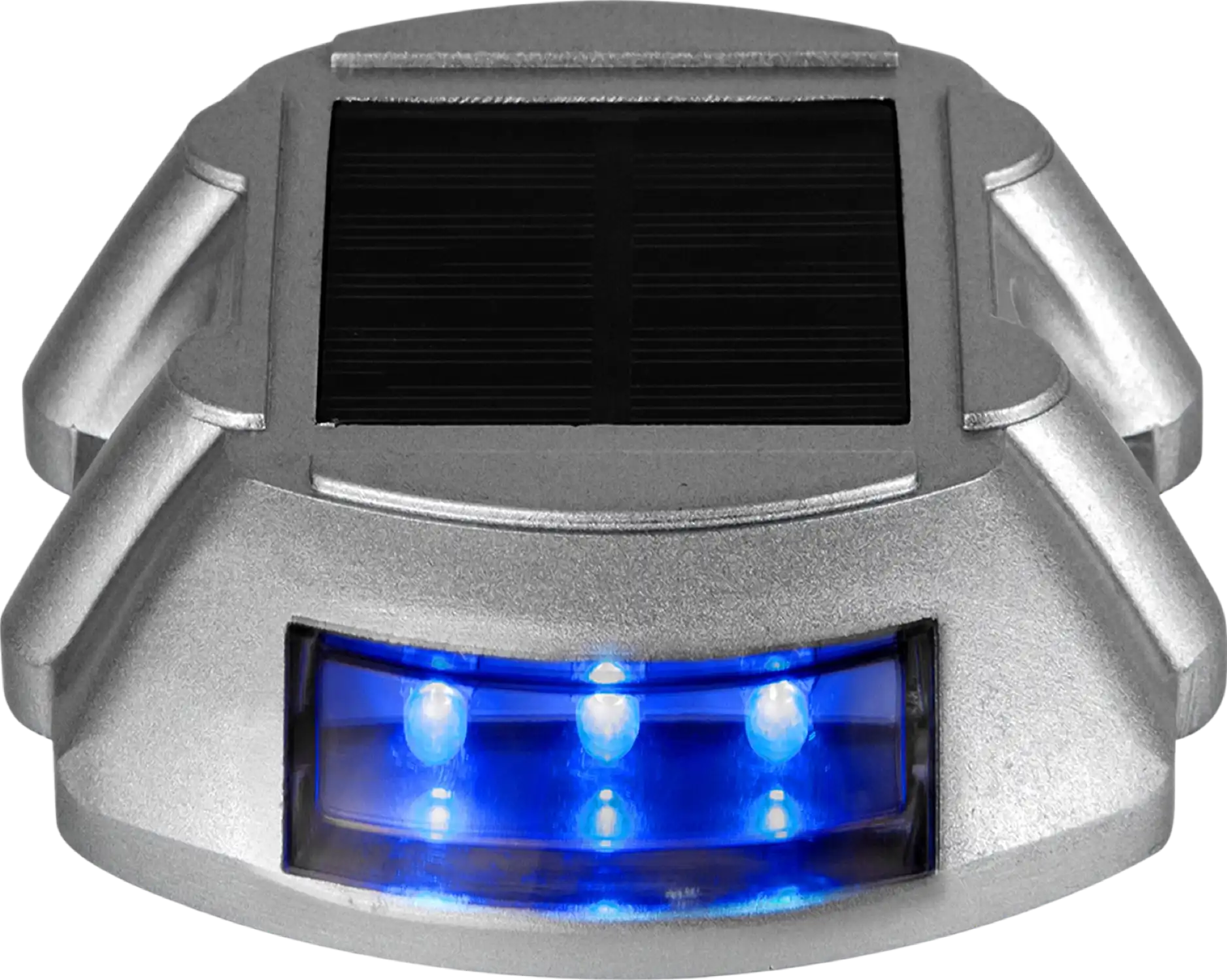 Vevor Solar Driveway Lights with Switch Button Wireless Blue LEDs 24-Pack New