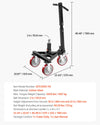 Vevor Trailer Dolly 3500 Lbs Tongue Weight Capacity 18-22" Height Adjustable New
