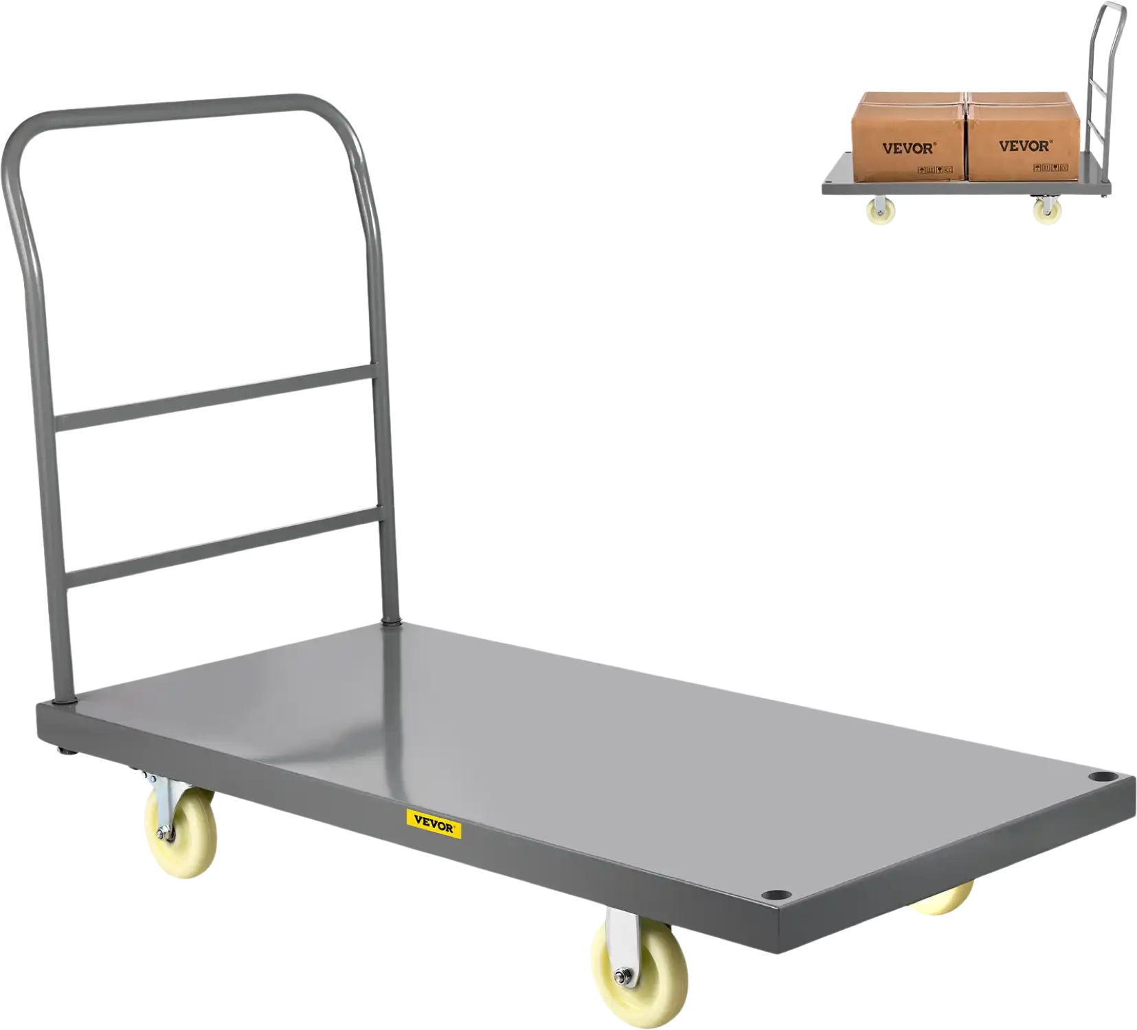 Vevor Platform Truck 2000 Lbs Capacity 47