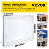 Vevor Concession Window 53" x 33" Awning Serving Door with Double-Point Fork Lock New