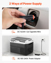Vevor Car Refrigerator 26.4 QT with Adjustable Temperature DC 12/24V AC 100-240V New