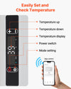 Vevor Car Refrigerator 52.8 Qt Capacity Adjustable Temp 12/24V DC 100-240V AC New