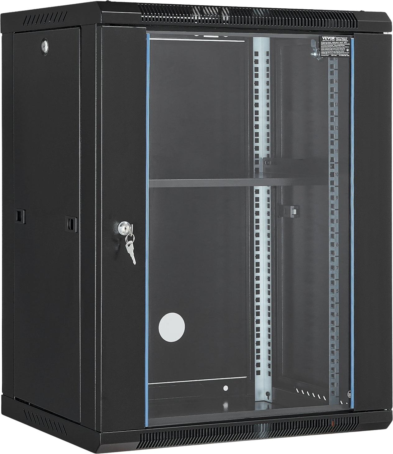 Vevor Network Server Cabinet 15U Wall Mount Enclosure 18