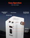 Vevor Hydrogen Inhalation Machine 99.99% High Purity 450ml/min 3-Ports New