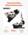 Vevor Metal Band Saw Horizontal & Vertical Cutting 7" x 12" Variable Speed 1100W New