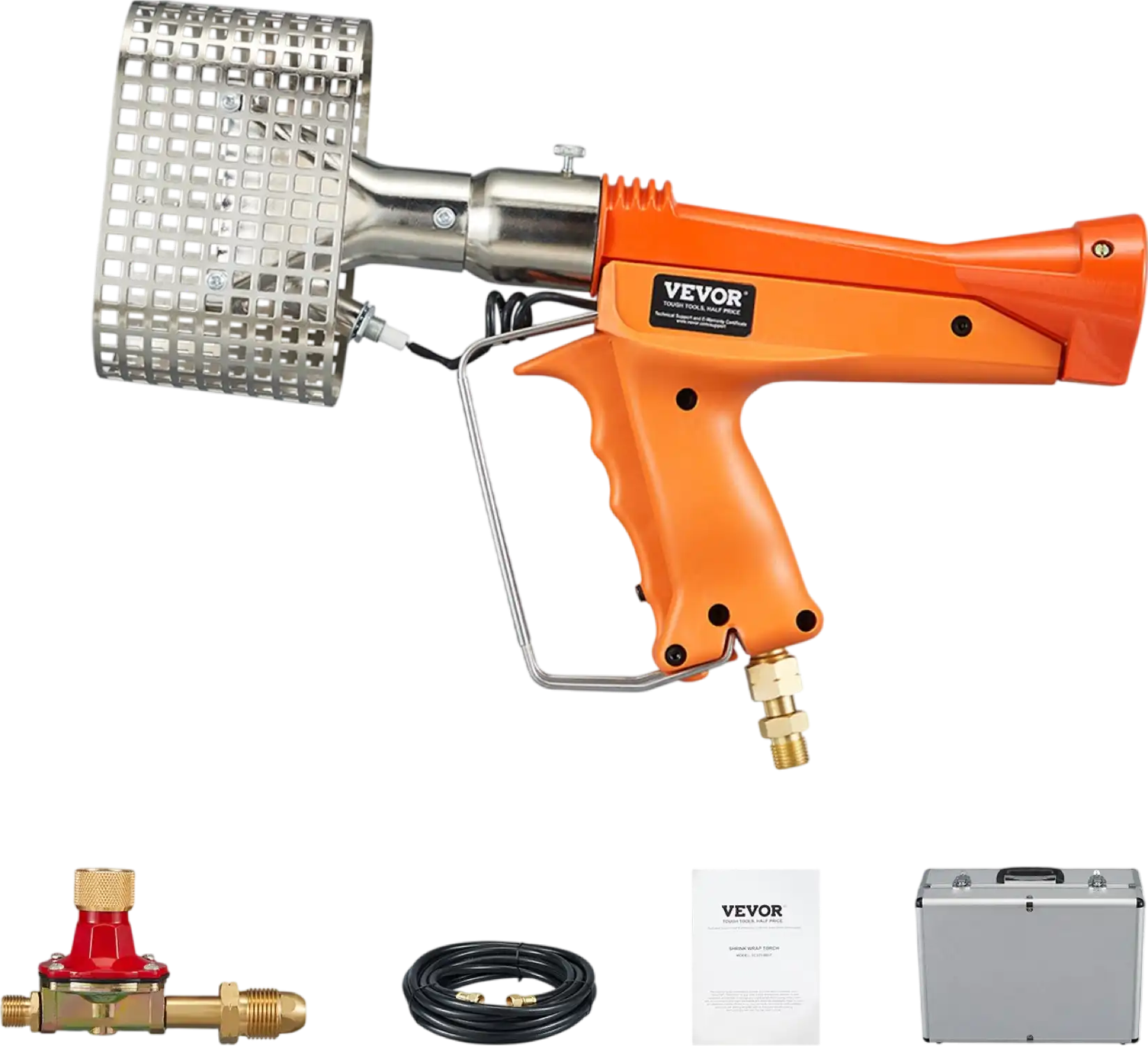 Vevor Propane Heat Gun 187,660 BTU with Regulator and Carry Case New