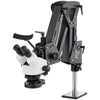 Vevor Multi-Directional Microscope with Spring Bracket and Ring Light 7X-45X Magnification New