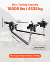 Vevor Weight Distribution Hitch 10,000 lbs Towing Capacity with 2" Shank 2-5/16" Ball New