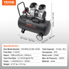 Vevor Air Compressor 15 Gal. 90 PSI Compact Portable Oil-Free New