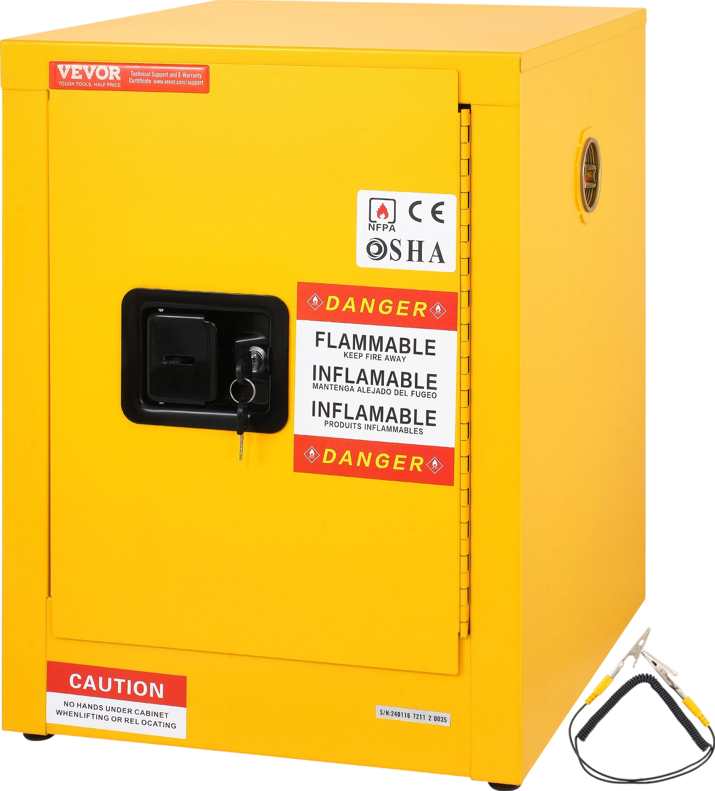 Vevor Flammable Storage Cabinet 16.9